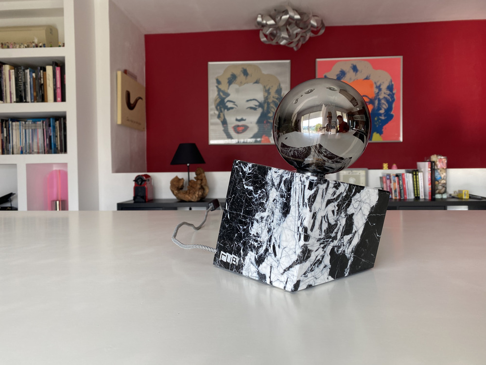 CUB Mounier — lampe en bois artisanale, vue 5